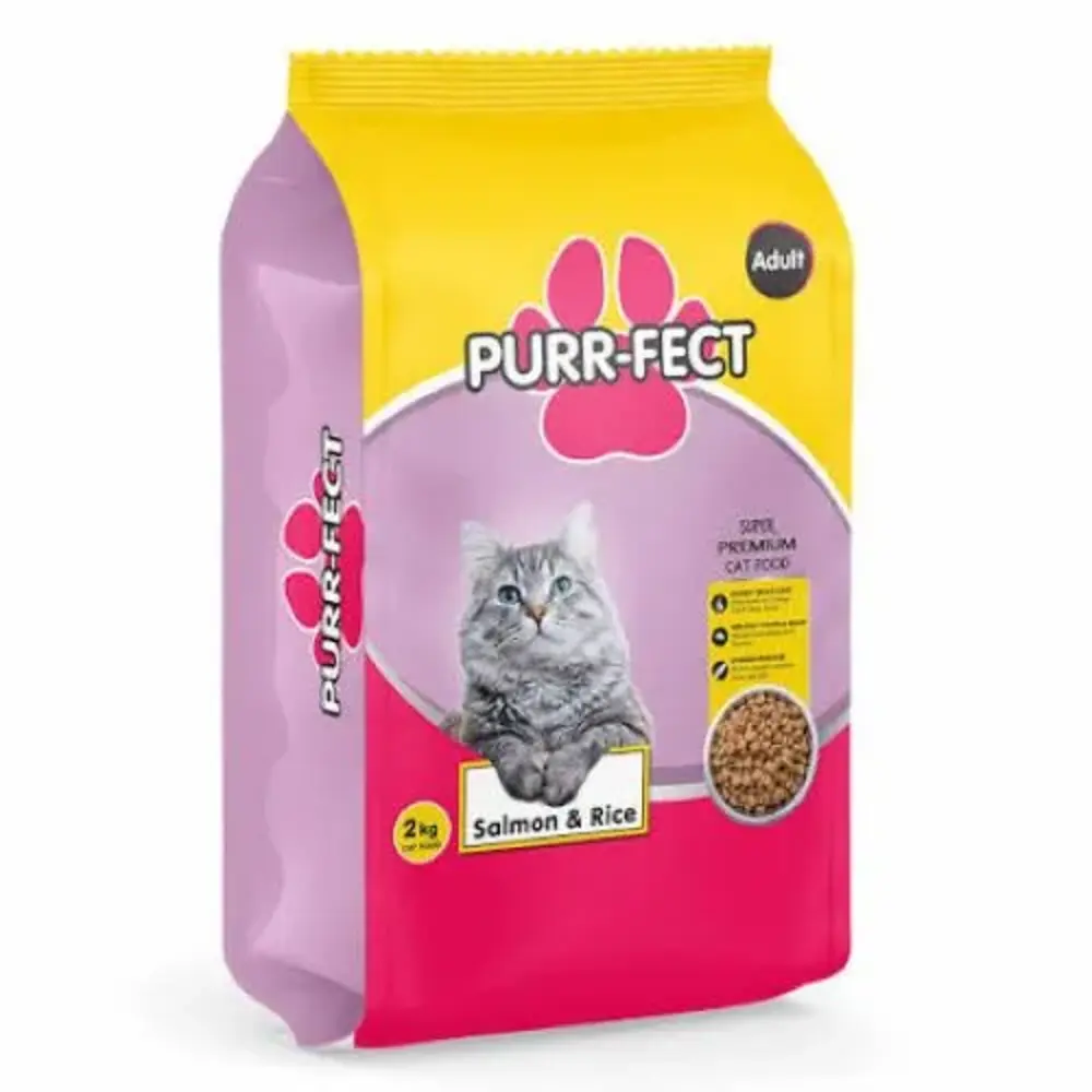 Purrfect Salmon & Rice Cat Food 2Kg